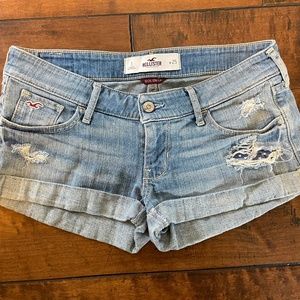 Retro Hollister Distressed Denim Shorts